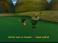 une photo d'Ã©cran de Bugs Bunny et Taz - La Spirale du Temps sur Sony Playstation